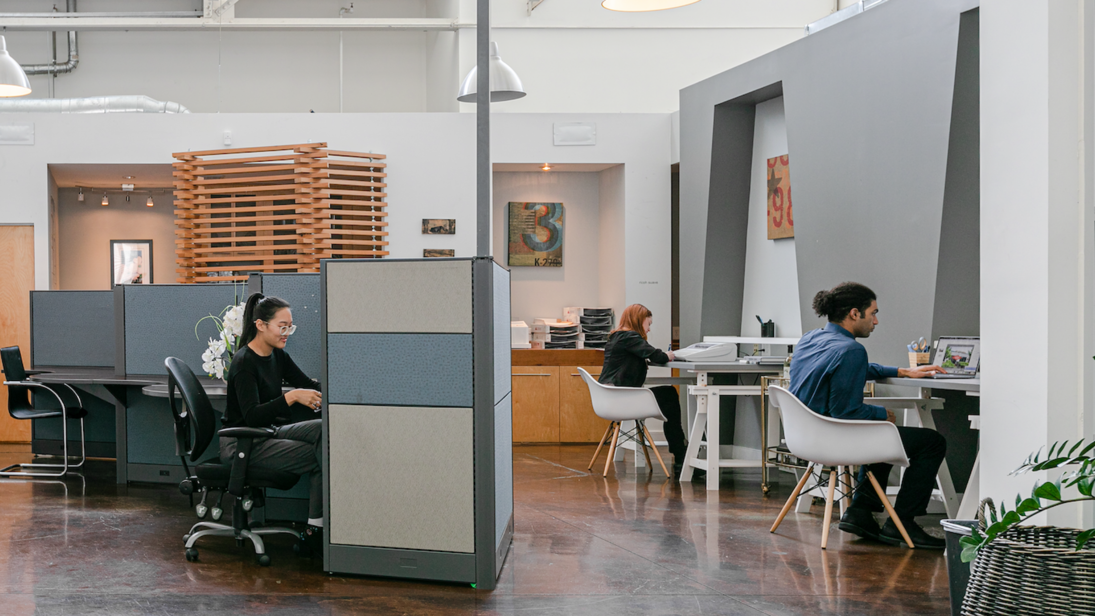 People working in an office in Southern Dairies