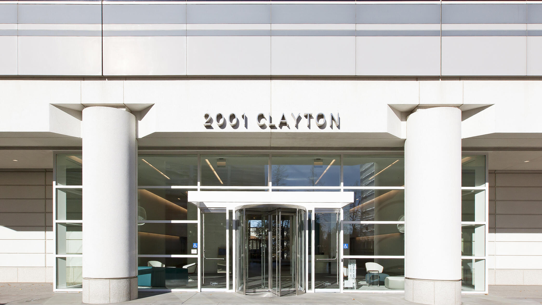 2001 Clayton exterior lobby entrance