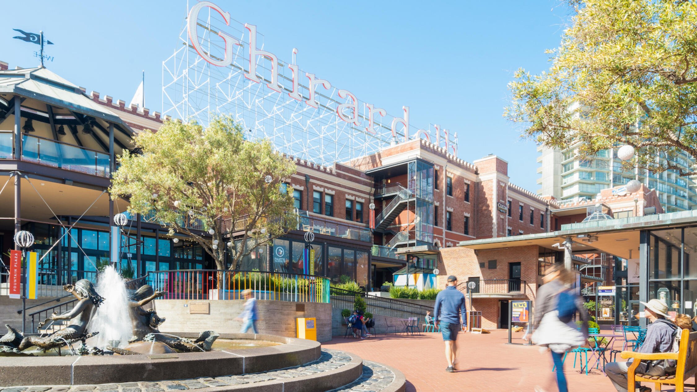 Plaza at Ghirardelli Square