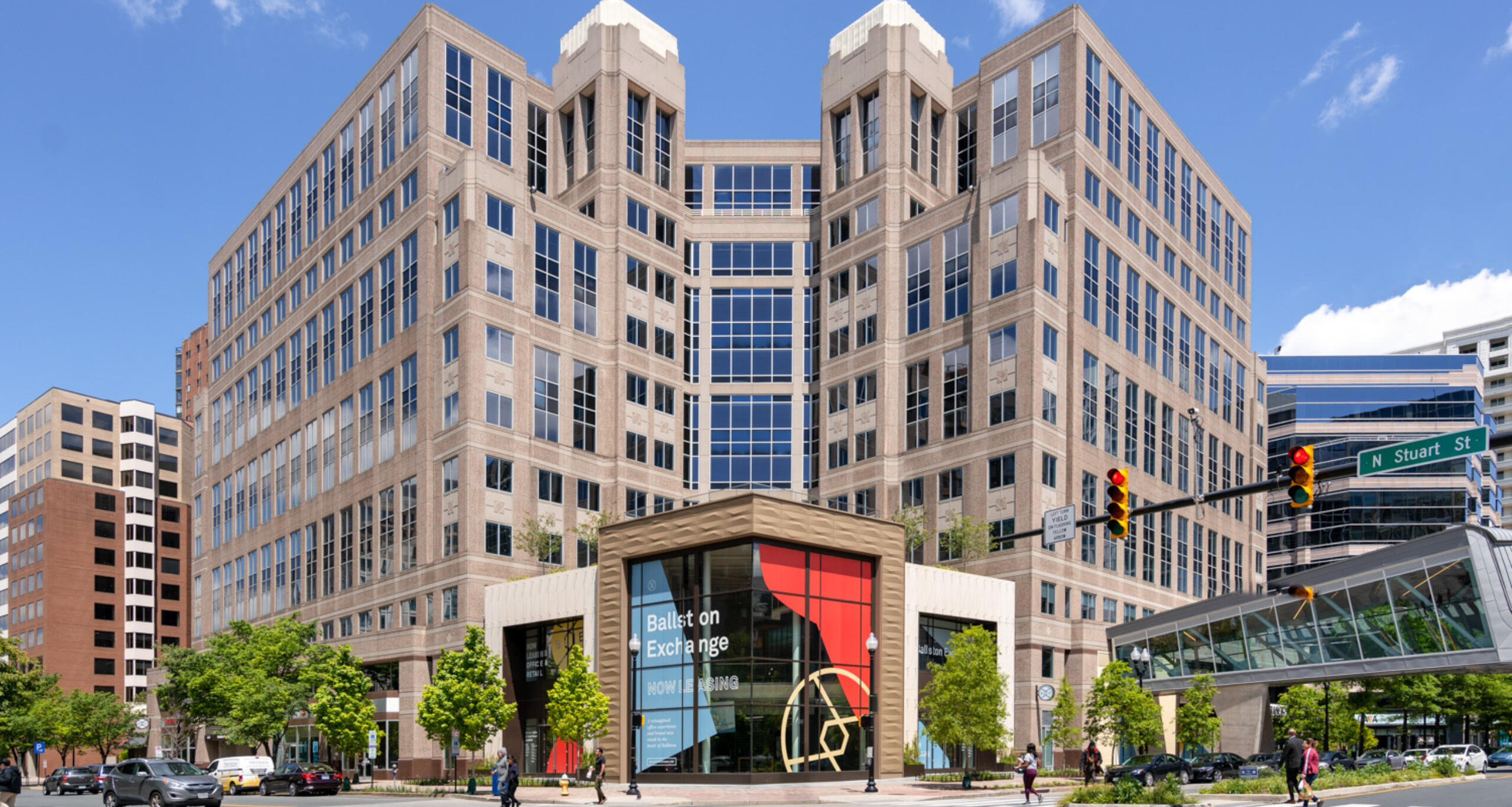 Ballston Exchange building facade