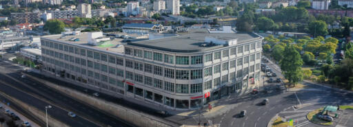 Aerial view of The Innovation & Design Building Lisbon