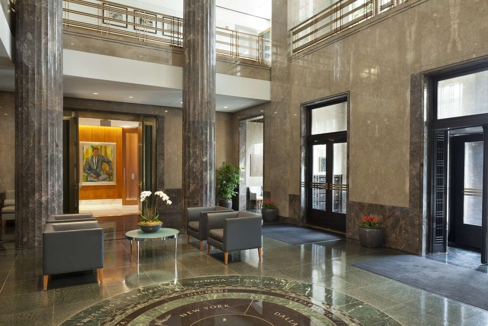America's Square lobby
