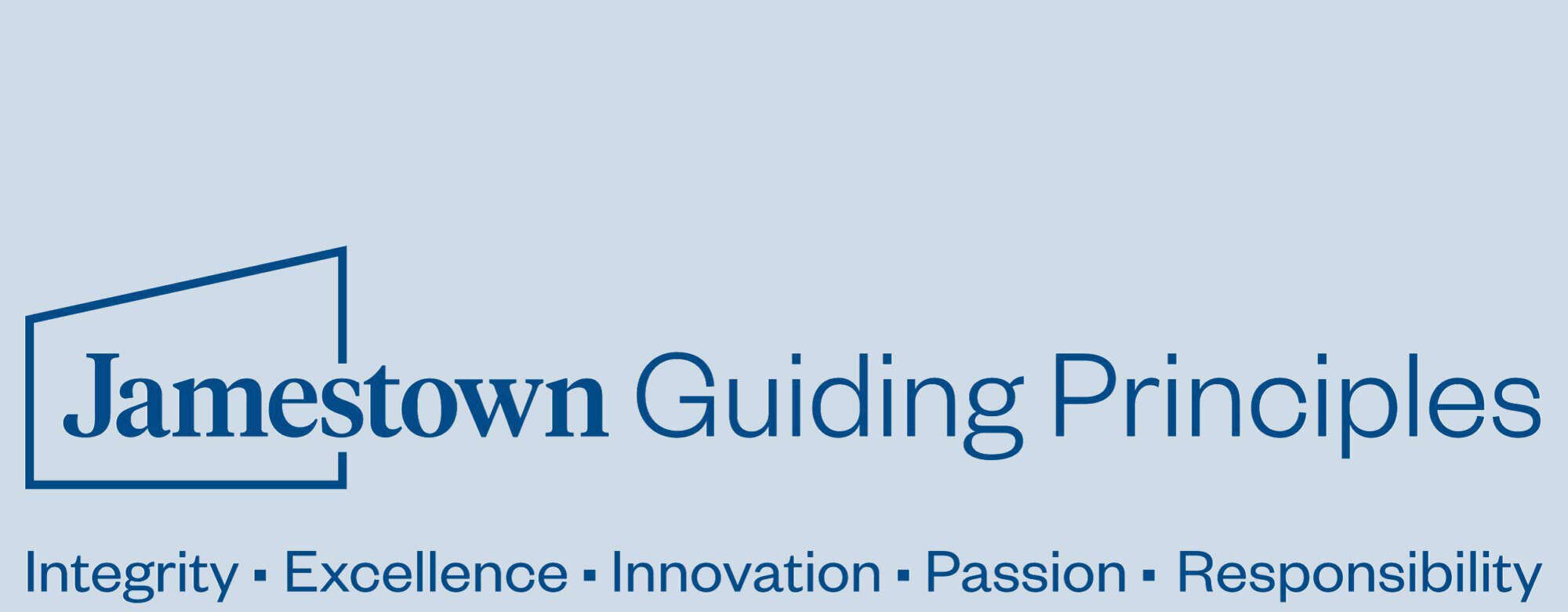 Logo for Jamestown Guiding Principles